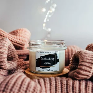 Świeca Sojowa Zapachowa Truskawkowy Obłok