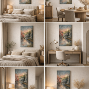 Obraz na Płótnie - Spokojna Zaduma - 2