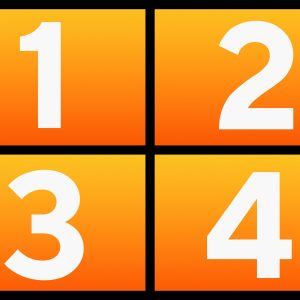 Alternative view of Fotoobraz Zdjęcia na Płótnie - Kolaż z Czterech Fotografii