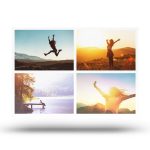 Fotoobraz Zdjęcia na Płótnie - Kolaż z Czterech Fotografii