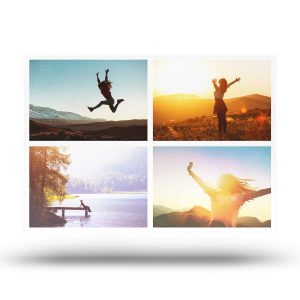 Fotoobraz Zdjęcia na Płótnie - Kolaż z Czterech Fotografii
