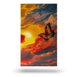 Zachód Słońca Obraz na Płótnie